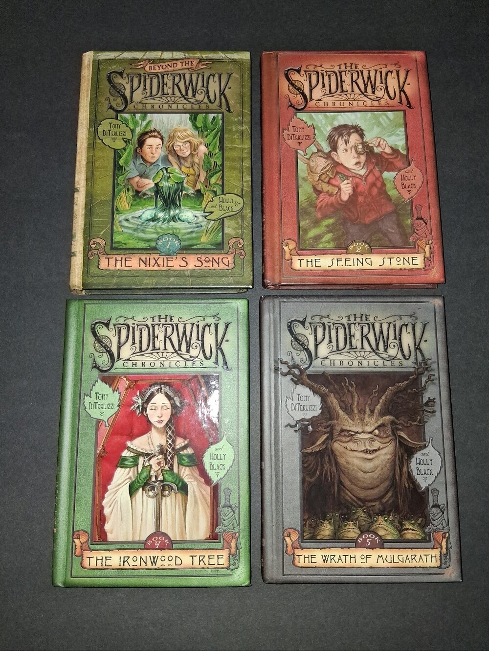 Beyond The Spiderwick Books Fantasy Hardcover Book Lot